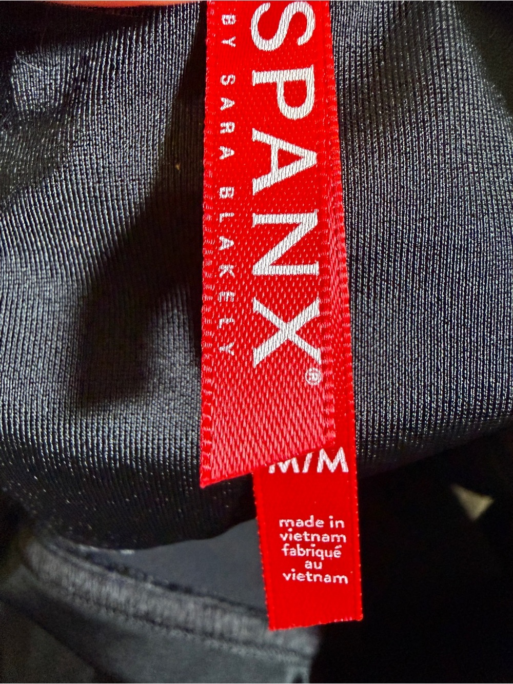 SPANX Women’s High-Waist Faux Leather Leggings - Black - Picture 5 of 5